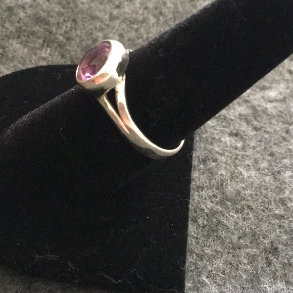 Amethyst in sterling - Picture 3 of 3